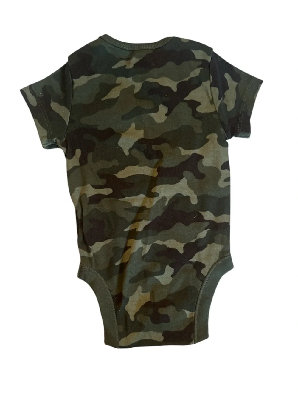 Old Navy Baby Camo Print Short-Sleeve Bodysuit - Size 3-6M NWT - Picture 2 of 3